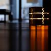Kabegami Kakumei Wooden Table Lamp, Indirect Lighting, Japanese Interior Lighting, Made In Japan with Japanese Cypress