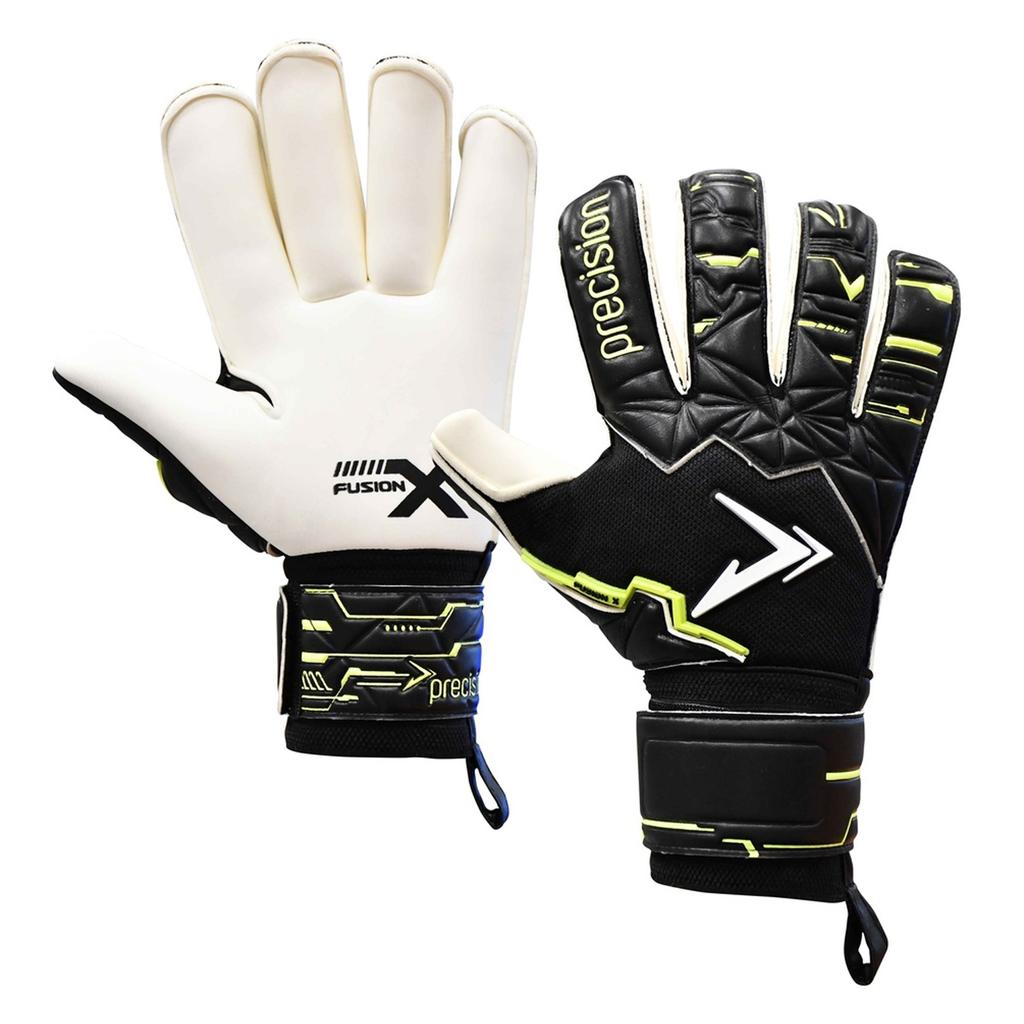 Precision Childrens/Kids Fusion X Pro Giga Roll Finger Goalkeeper Gloves