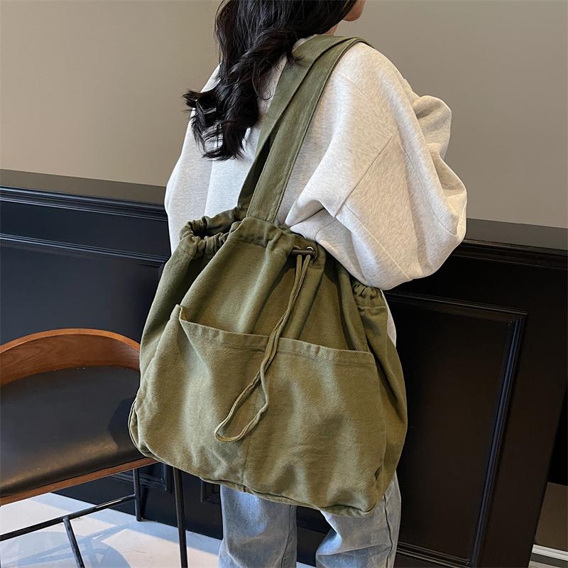 Sac à bandoulière grande capacité Sac à main Étudiant Classe Commuter Sac cabas