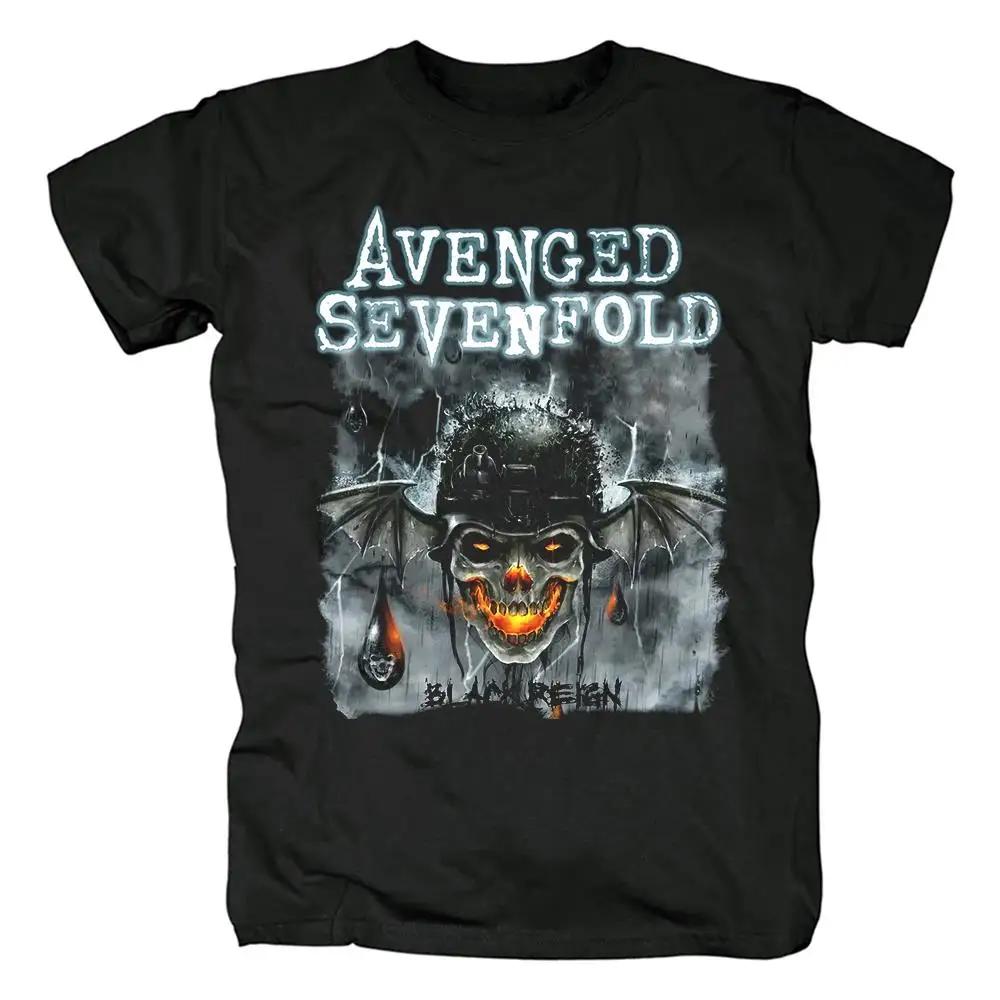 Harajuku Metalcore Avenged Sevenfold Rock T Shirt Hip Hop Streetwear T Shirt Heavy Metal Fashion Casual Plus Size T Shirt Women