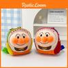 Kids Plush Anpanman Backpack With Cute Cartoon Print Schoolbag Lightweight Gift