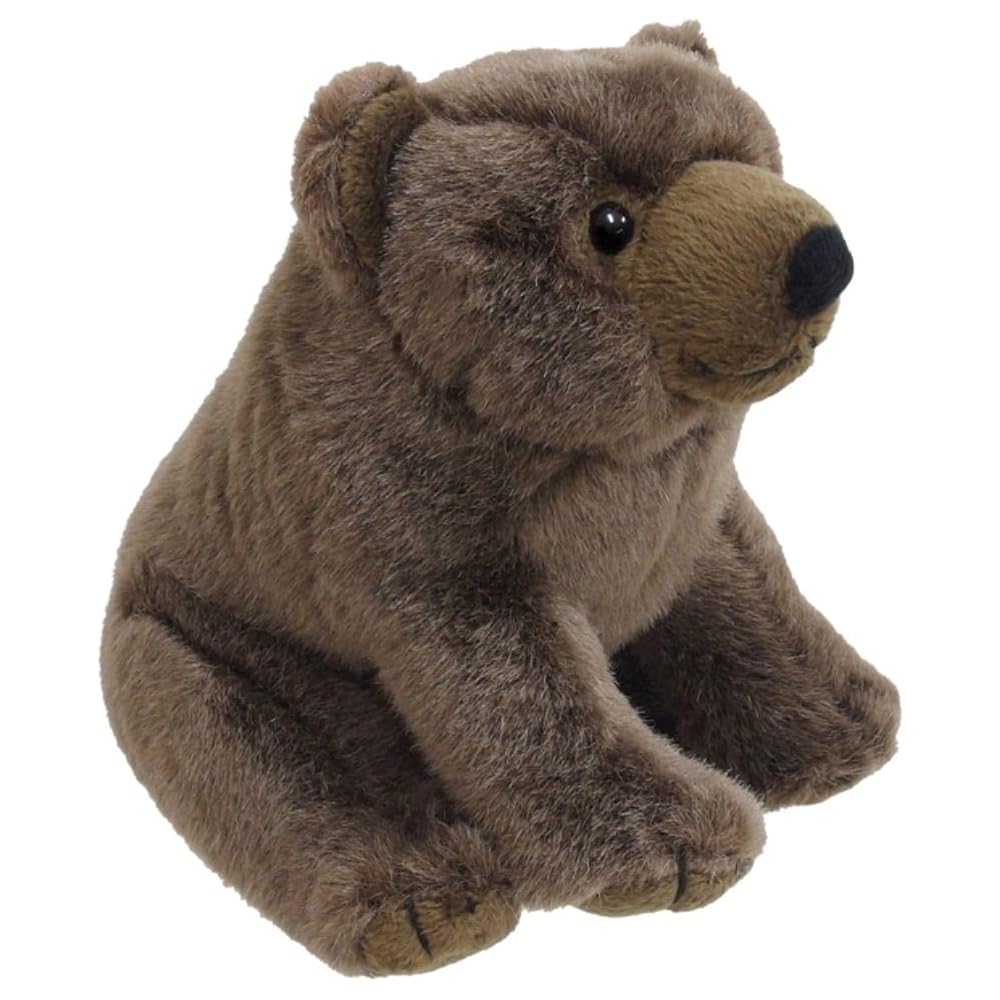Yoshitoku Riku s Friends Brown Bear Plush Toy 30cm Soft Stuffed Animal
