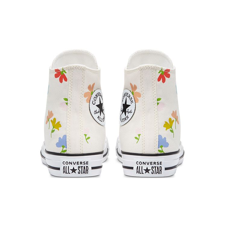 Converse Chuck Taylor All Star High Top Casual Canvas Shoes Women Sneakers Off-White Multicolor 570919C