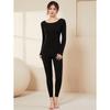 Sous-vêtements thermiques d'automne et d'hiver Costumes pour femmes Corps Hauts d'hiver moulants pour femmes Chemises de fond Vêtements fins pour femmes