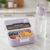 3 Compartment Compartment Lunch Box 1500ml Thermal Lunch Box Portable Food Container  For Camping