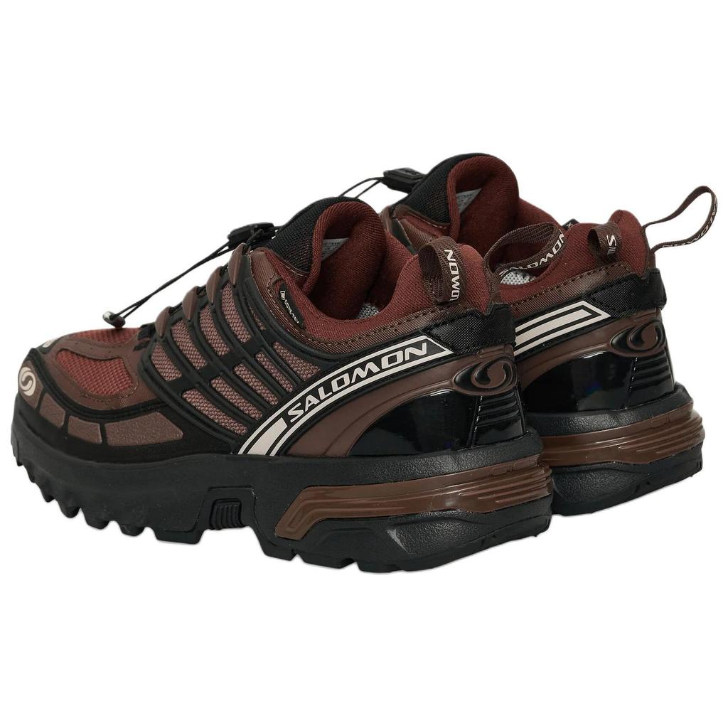 Salomon Acs Pro Gore-Tex Comfortable Versatile Non-Slip Durable Low-Top Trail Running Shoes Unisex Sneakers Brown 477364