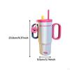 750ml Reusable Stainless Steel Thermal Tumbler, Ideal for Travel, Outdoor Activities, Parties, Dates