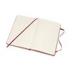 Moleskine Notebook Classic Notebook Hardcover Lined Medium Size Scarlet Red QP050F2