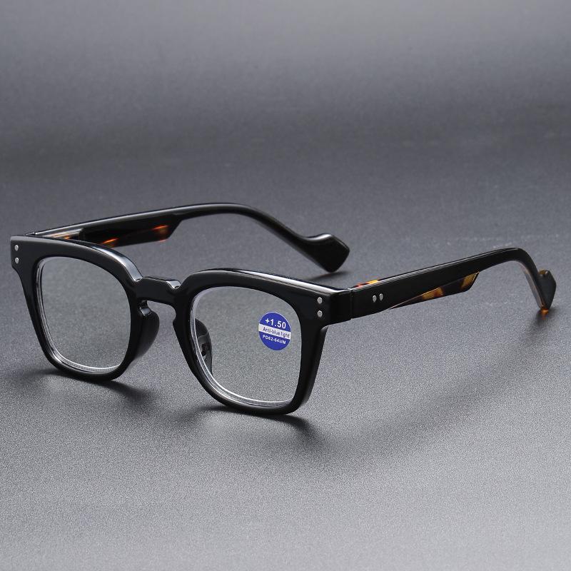 Unisex Japanese Multifocal Photochromic Blue Light Blocking Reading Glasses for Distance and Close-Up, Flat Lens, Senior-Friendly.