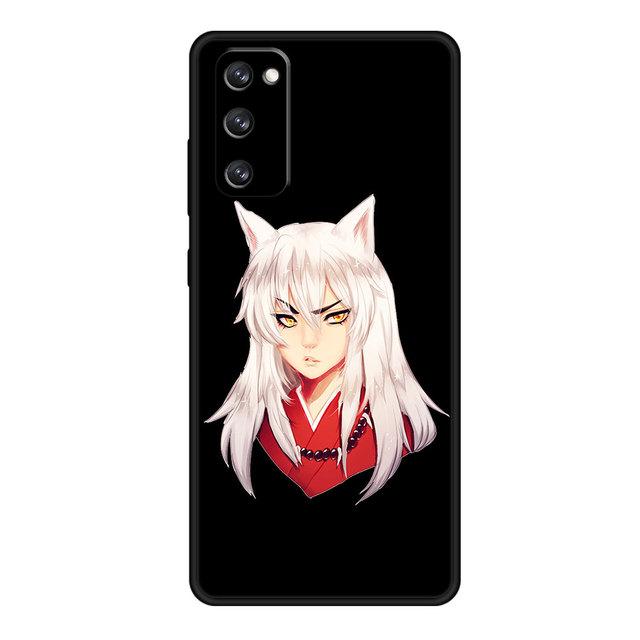 Stil Telefonveske Anime Søt Inuyasha For Samsung Galaxy S9 S22 Ultra 5g S21 Plus S20 Fe S10e Note 20 10 S7 S10 Lite S8
