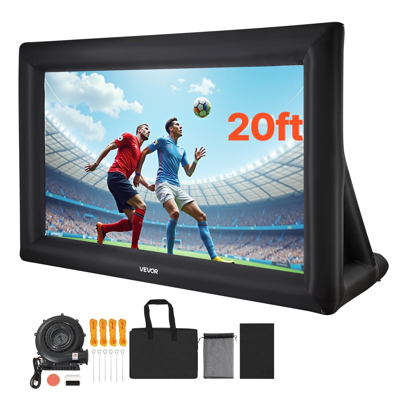 VEVOR 20 ft Inflatable Movie Screen