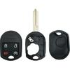 Key Fob Shell Case Replacement Fits for Ford F-150 F150 2011 2012 2013 2014 F-250 F-350 Super Duty 2011-2015 2016 Explorer Expedition 2009-2017