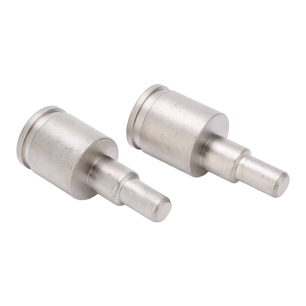 2pcs Amp Input Reducer Adapter 0 Gauge To 4 Gauge High Power Brass Nickel Plated for Car
