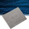 BGA Reballing Stencil Template Stainless Steel Portable High Temperature Resistant Reballing Rework
