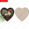 2D Flat Wooden Hanging Decorative Signs, Family Wall or Door Decoration, Garden Decoration, Housewarming Gifts for Friends