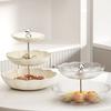 Dessert Cake Stand Valentines Day Ramadan Table Decoration Fruit Tray Holder Multilayer Display Stand Snack Candy Plate