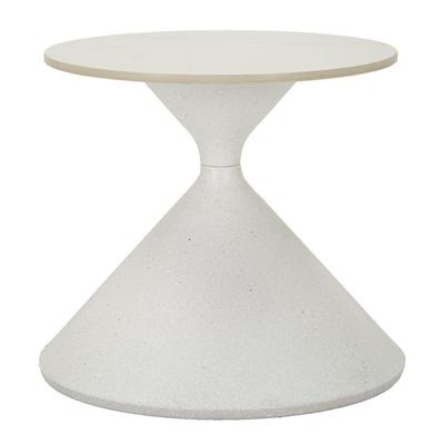 Table White Cm Ø 42X40