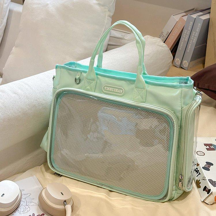 Ита-бэг Декорированная сумка-веер Сумка кроссбоди bag+felt panel