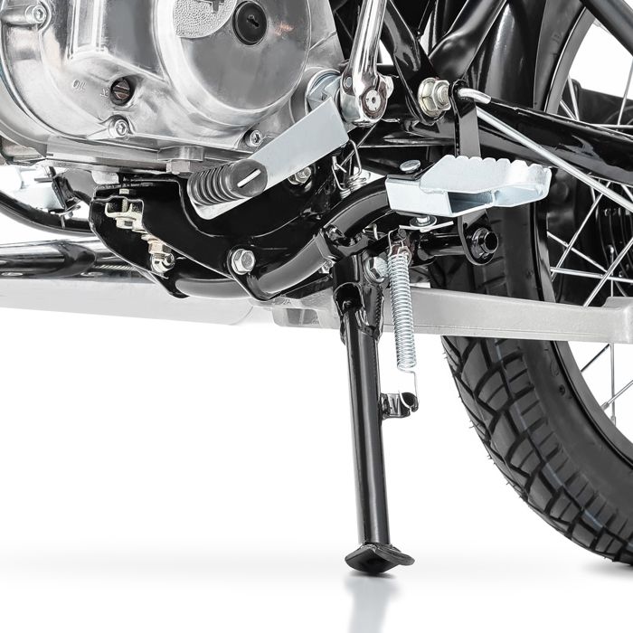 Footrest Holder + Foldable and Side Stand for Simson S51 S70