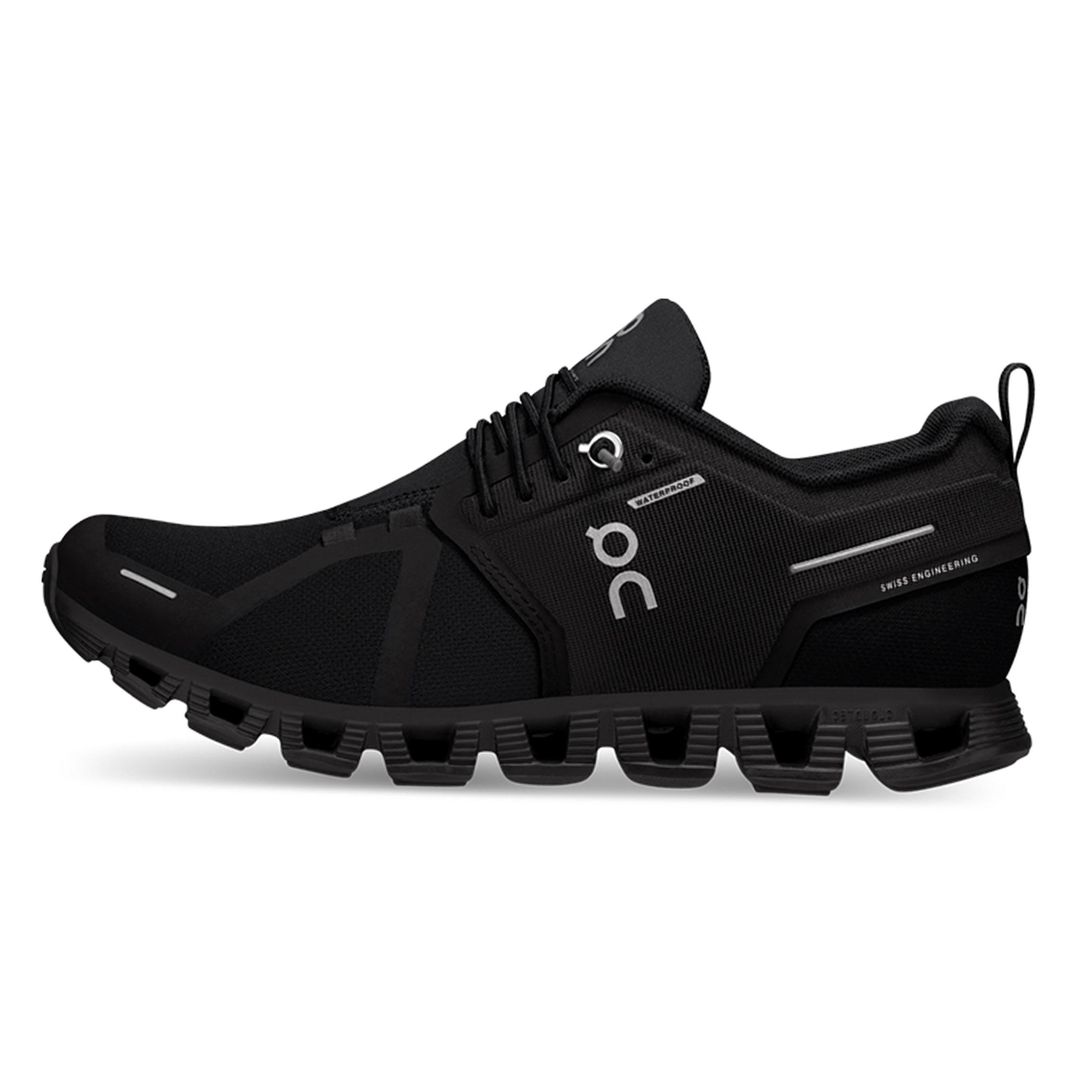 

On Running Cloud 5 Waterproof All Black Women s Sneakers 59.98838 36.5