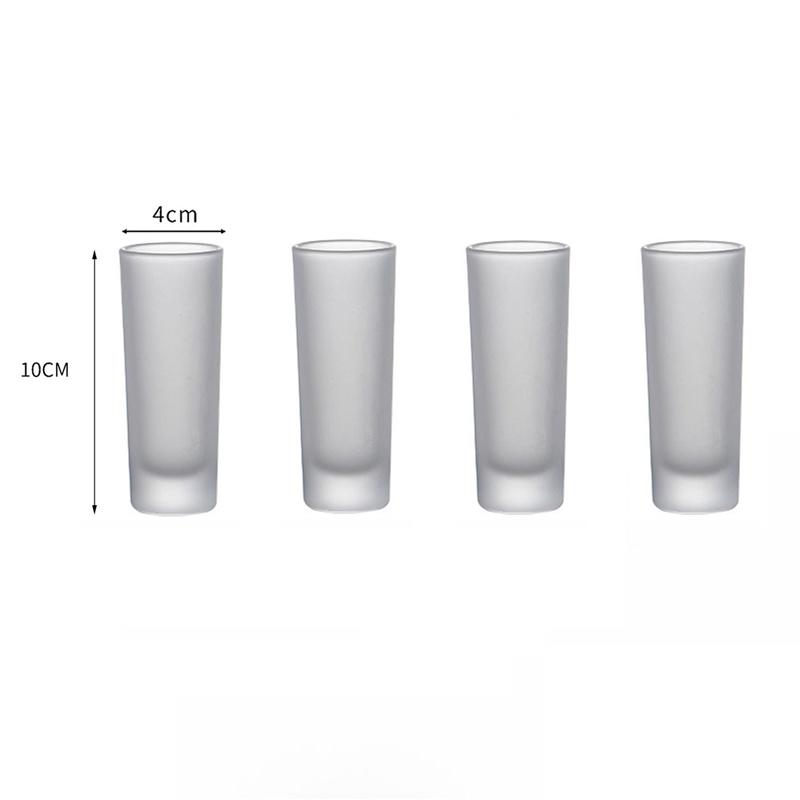 

Рюмка 60 мл Матовое стекло Чашка Бокал для коктейлей Бытовая Маленький бокал для вина Утолщенная рюмка для крепких напитков Вечеринка Бокалы для вина высокого класса 60ml