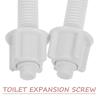 2Pcs Toilet Seat Fasteners Expansion Bolt Screws Fixing Design Ideal for Daily Use Bathroom Maintenance Kit