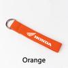 Canvas Simply Car Keychain Keyring ID Card Lanyard For Honda Civic FIT Accord Prelude CRV 5th City CRZ CRX Jazz HRV Accessories FL3