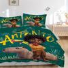 3pcs Encanto Antonio Madrigal & Capybara Bedding Set, Including 1 Quilt Cover and 2 Pillow Shams, Without Filling, Soft and Comfortable Home Bedroom