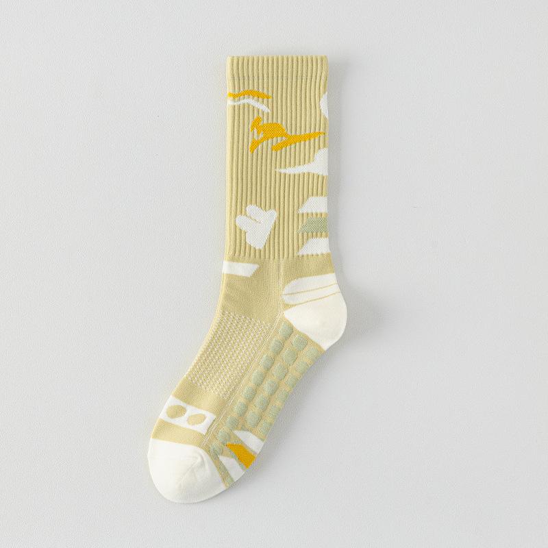Women's Yoga Socks, Sports Hiking, Running, Cycling Long Stockings, Anti-slip, Fashionable and Trendy, Elastic, Slightly Pressurized and Breathable