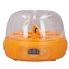 15W Egg Incubator 6 Eggs Digital     Automatic Egg Incubator with Automatic Egg Turner for Hatching Chicken   Quail  Yellow