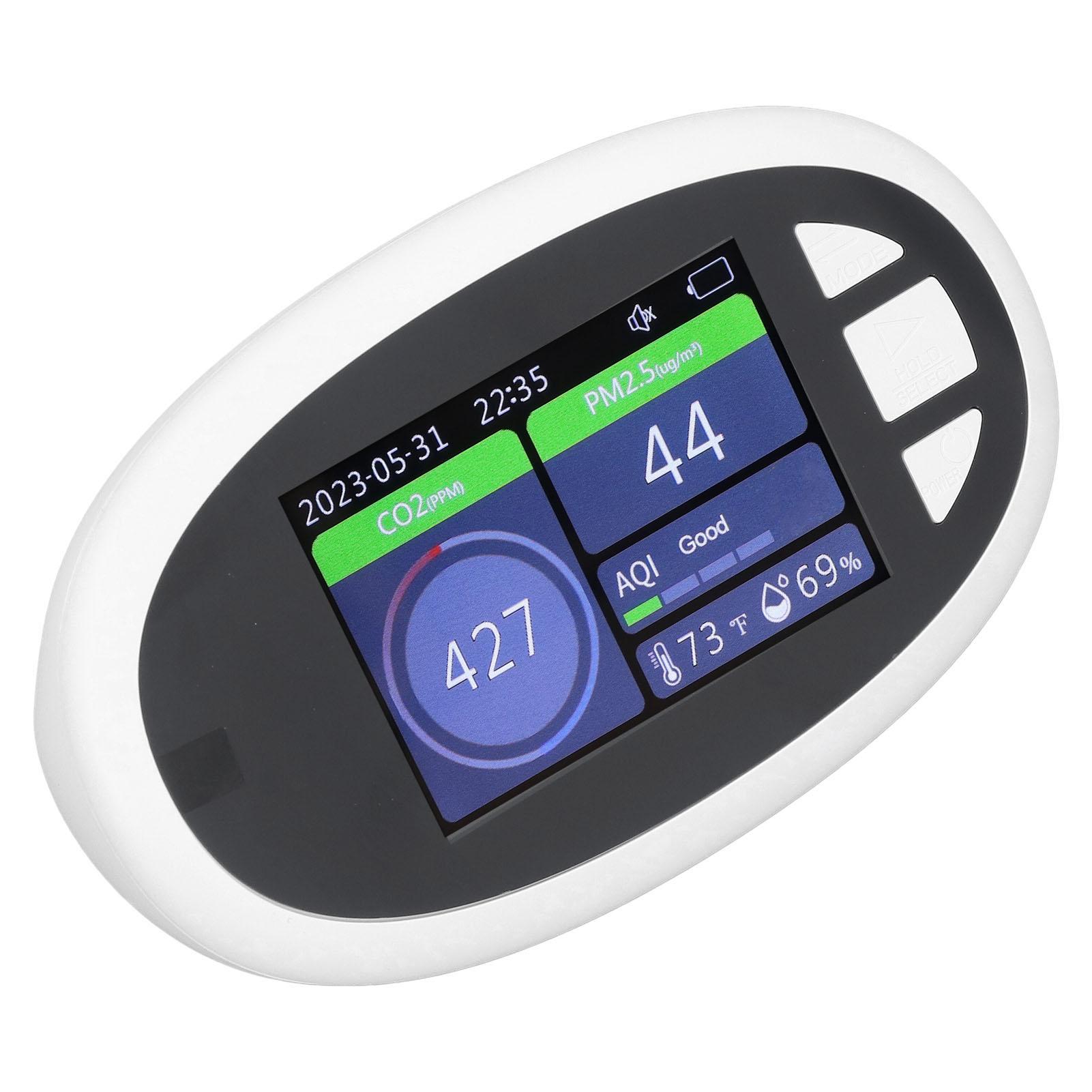 

Монитор качества воздуха WiFi Внутренний CO2 Углекислый газ PM2.5 Детектор Температура Влажность Измеритель для