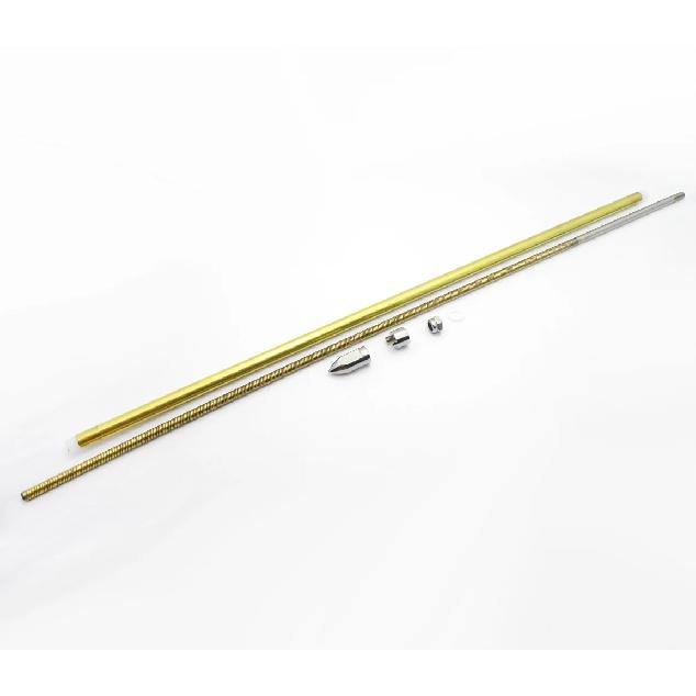 4mm Drive Shaft + 95mm Water Pickup Steering Rudder + 35mm propeller Kit for RC Boat MONO Speed O VEE Hydroplane DIY Parts
