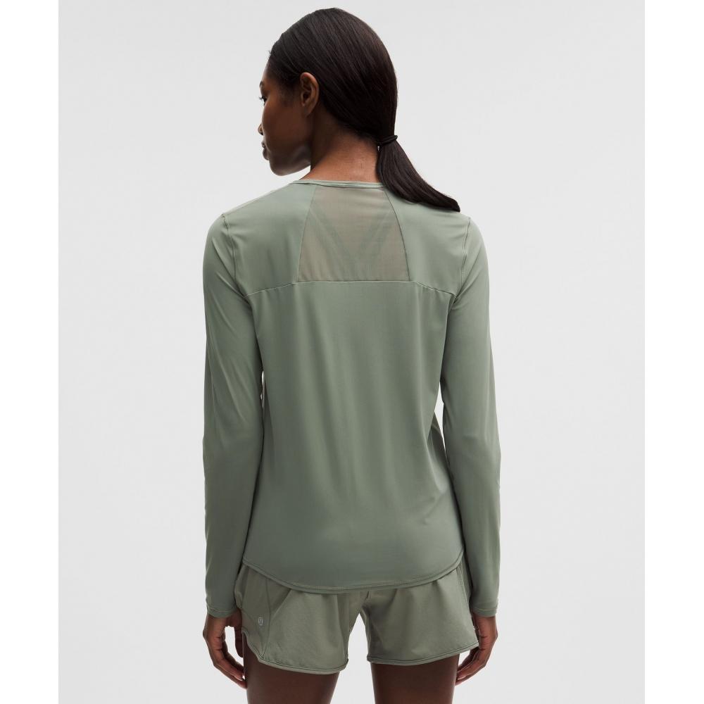 Lululemon Sculpt Long Sleeve Shirt Willow Leaf