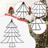 Christmas Tree Iron Stand Christmas Tree Frame Decoration Yard Unique Art Decor Tree Shape Decor for Home Xmas Favor Decoration