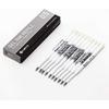 NINGSA Kaco G2 Gel Ink Refills for Retractable Gel Pens, Fine Point(0.5mm), Pack of 10 (Black)
