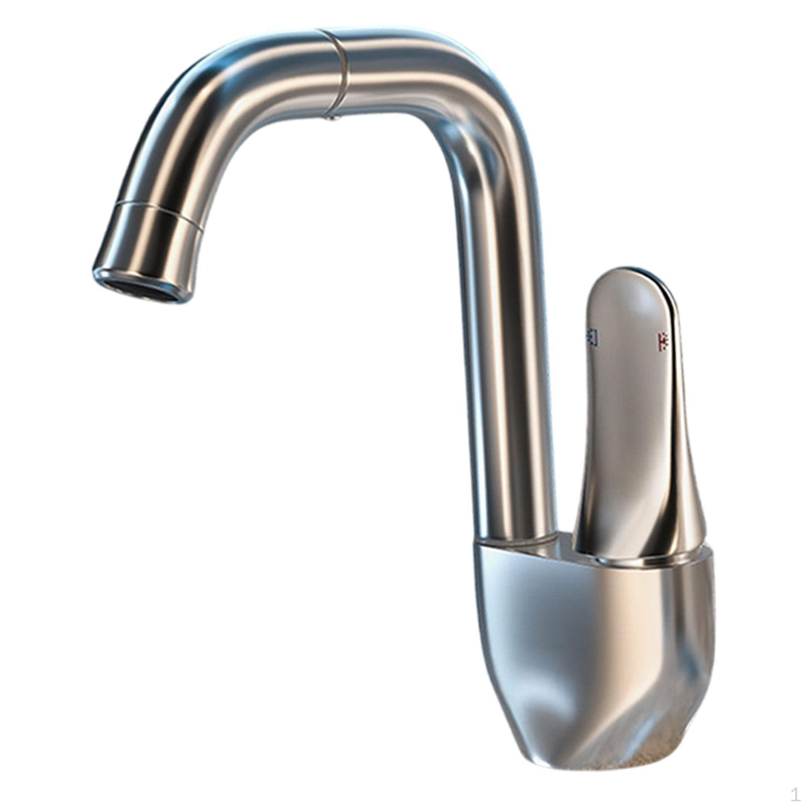 

и кран для холодной воды для ванной комнаты, раковины, однорычажный латунный кухонный кран для туалетного столика Chrome