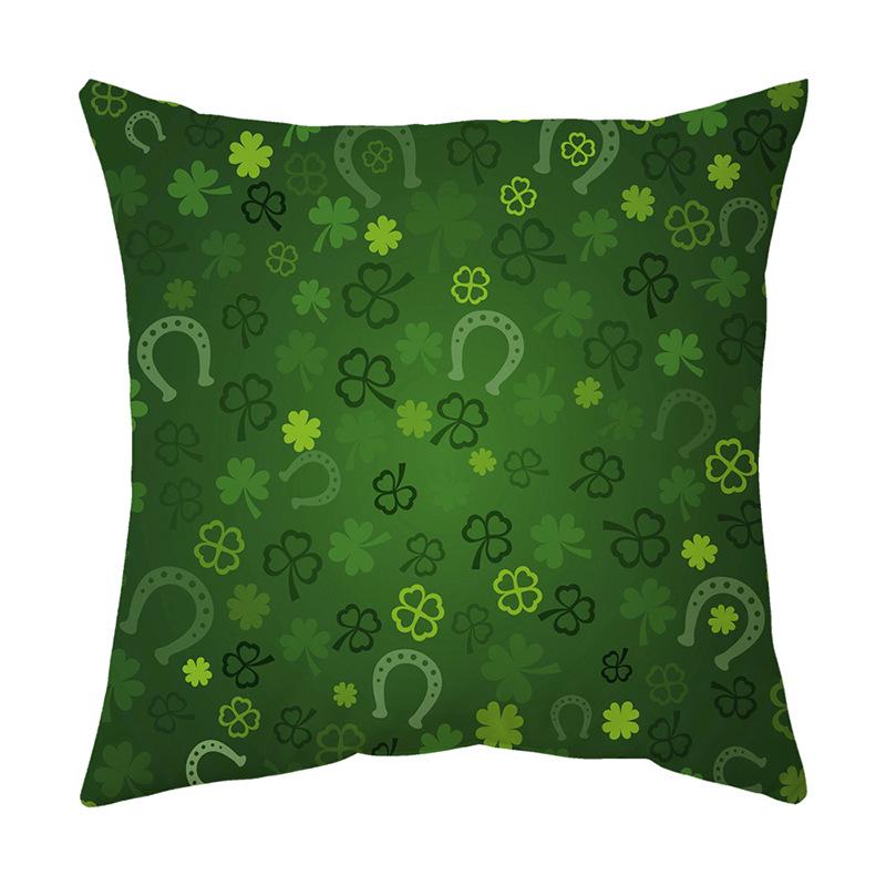 Cushion Pillow Cover Printed Cushion Cover St. Patrick's Day Gift