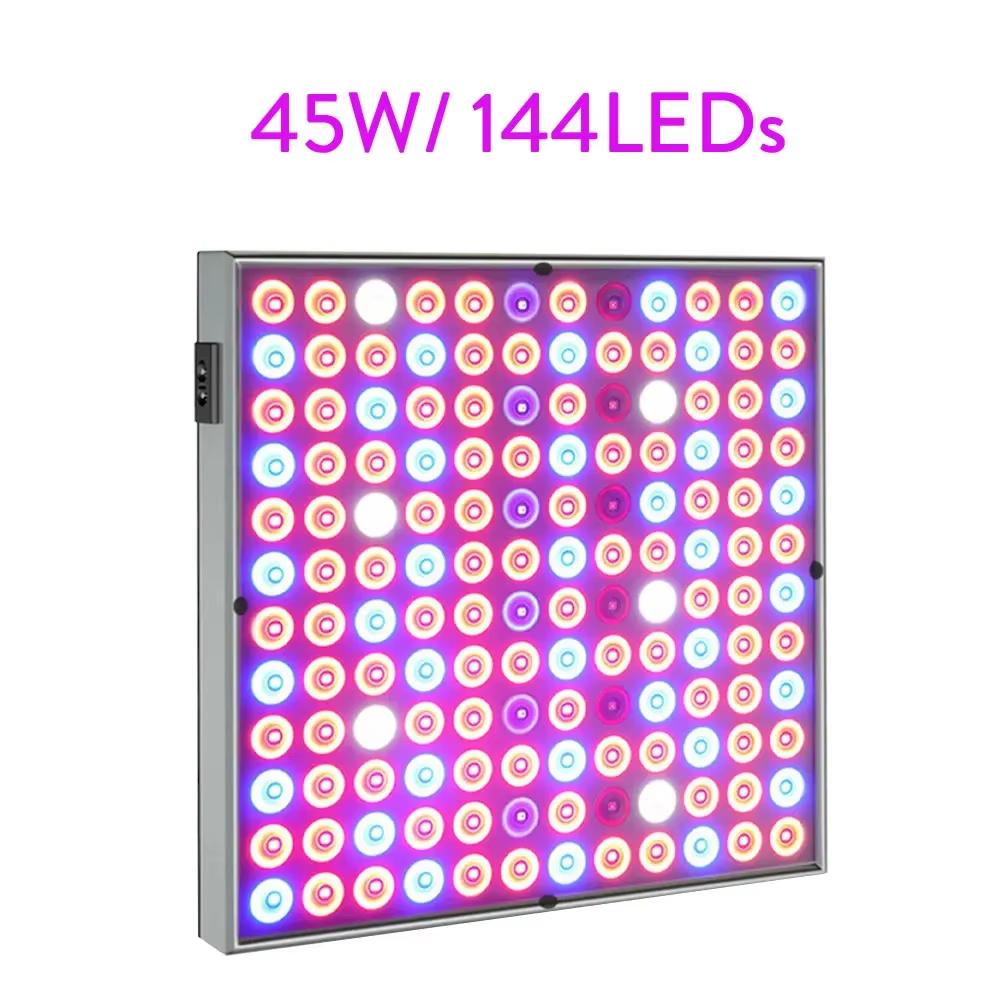 25W 45W Full Spectrum Growing Lamps Growth Light Plant Fill Lights Greenhouse Cultivation Plants Flowers Fruits EU US Plug