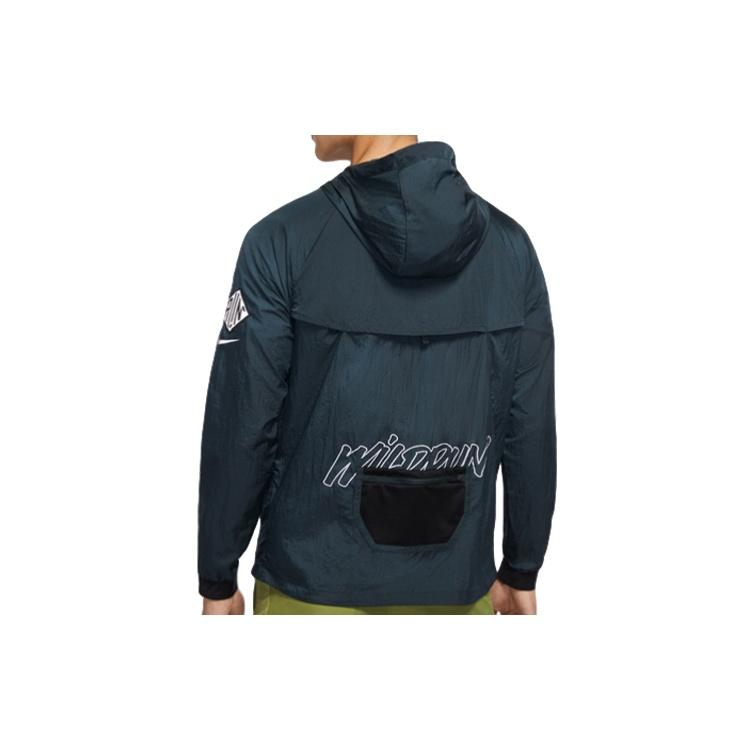 Nike Windrunner Wild Run Running Jacket Green Men's CU5739-364