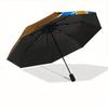 1pc Pikachu, Pokémon Automatic Opening/closing umbrella, Compact Travel Umbrella - - Festive Accessory, Sturdy Ribs yy250807070