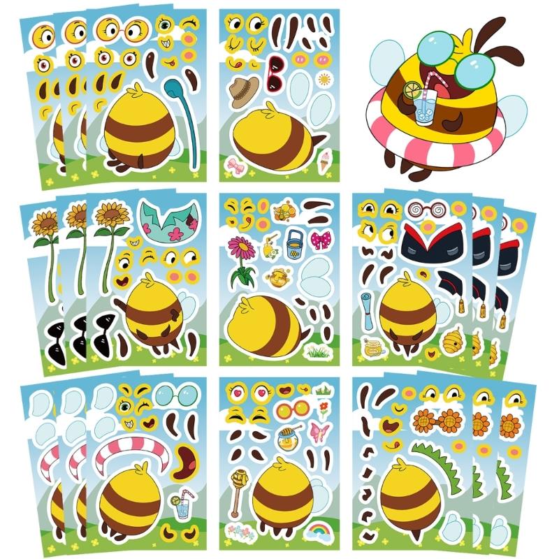 

Reusable PVC Sticker Sheets For Tablets 24PCS Kids Safe Decorative Skin Scratch Resistant Easy Apply 1