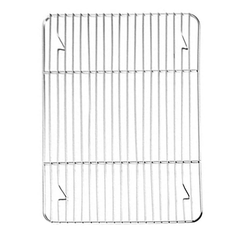 

OUNONA Сетка для гриля для духовки 30x40см Подставка для выпечки хлеба Нержавеющая сталь Духовочная проволочная решетка для приготовления пищи Не проваливающаяся Сетка для гриля рыбы Сетка для барбекю Кухонная утварь серебряный