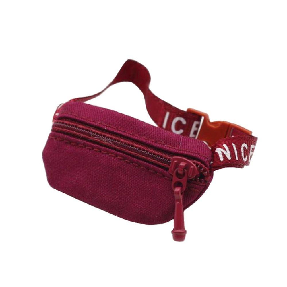 Straddle Bag BJD Doll Crossbody Bag Ob11 Baby Clothes Doll Waist Pack  Dollhouse Decor