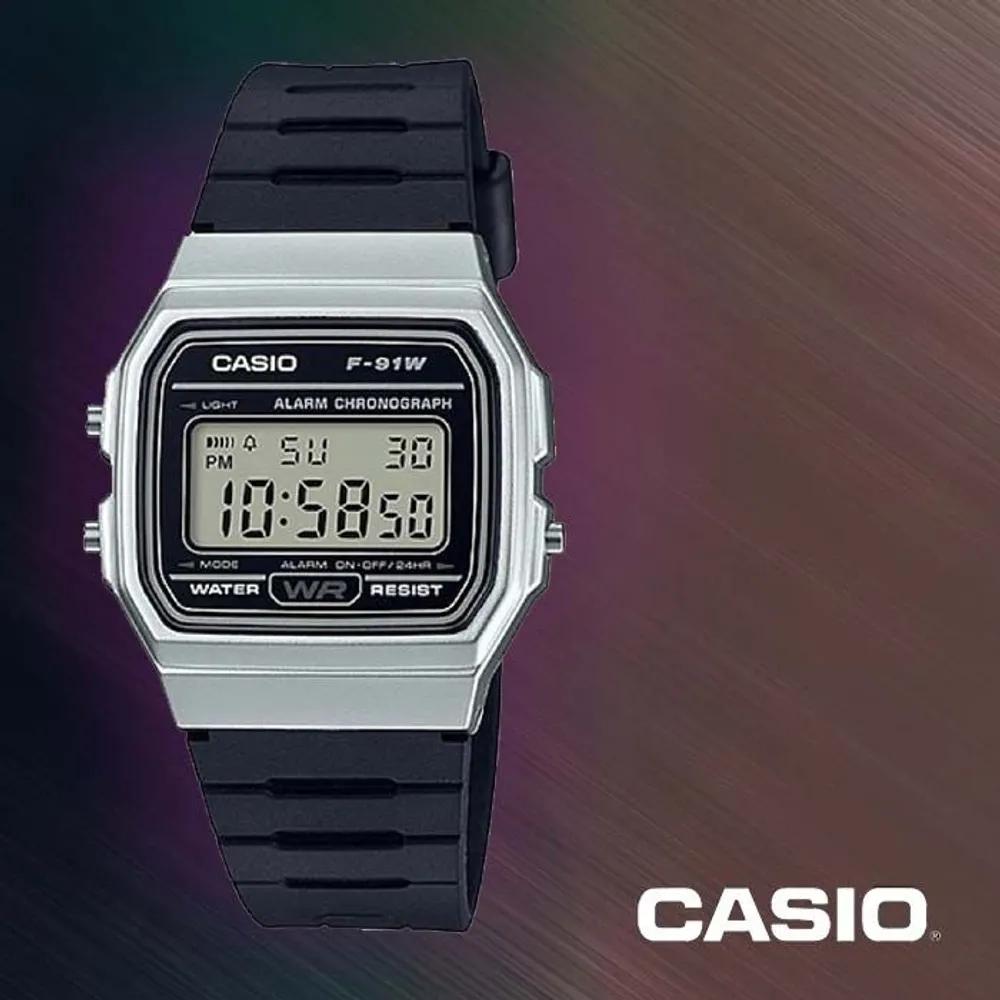 Cio F-91WM-7A Universal Urethane Band Digital Watch