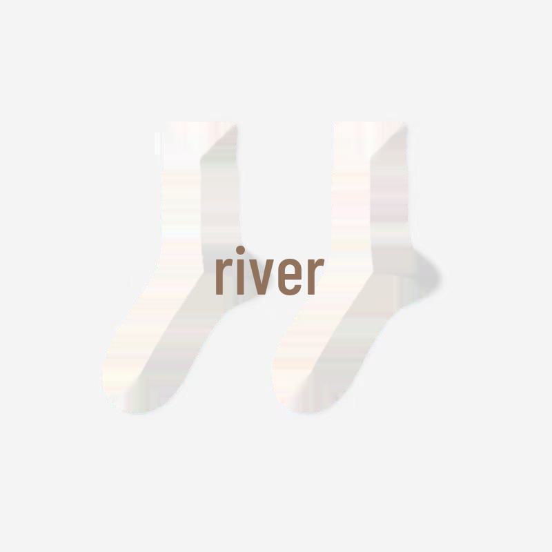 

Женские носки средней длины в японском стиле — осень и зима, чистый хлопок, свободный крой, ворсистый дизайн, подходят для родов 6 Colors Women s Pile Socks (Maternity Socks) верблюд