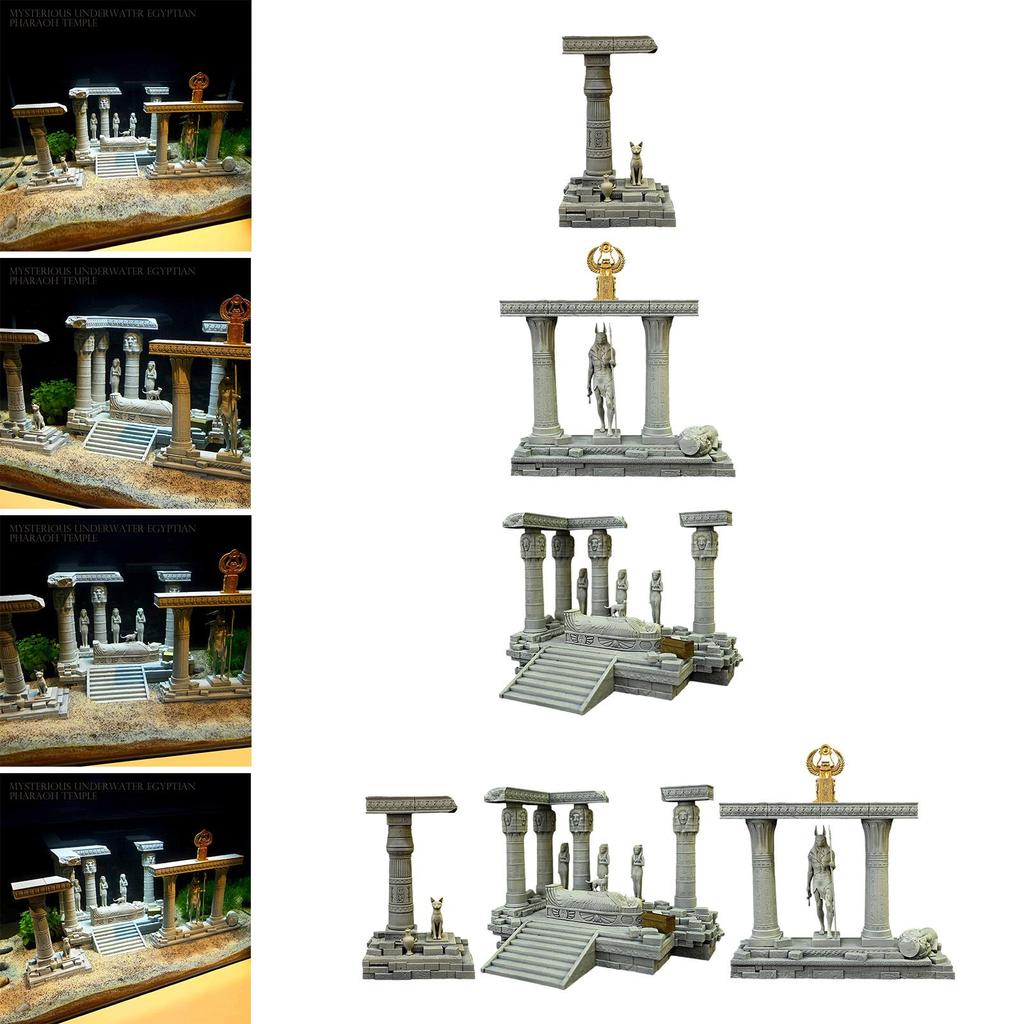 Statue As Aquarium Decoration, Decorative And Creative Landscaping, Resin Sculpture for Aquariums