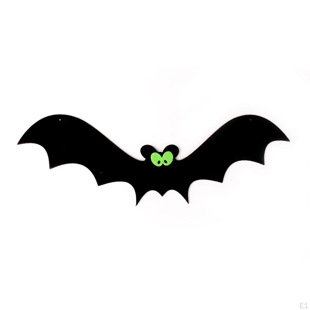 12 Pieces Halloween Hanging Decoration Garland Banner for Eve Party Supplies