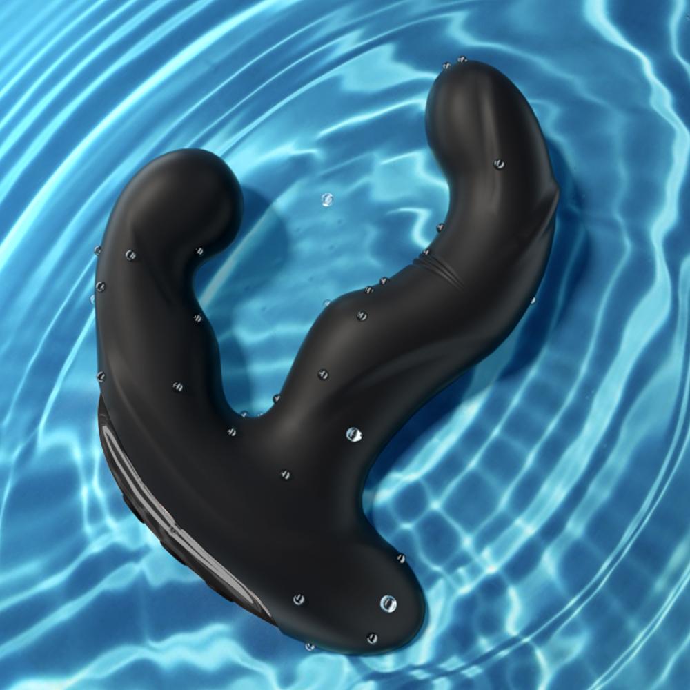 3 In 1 Male Prostate Massager Wiggle Heating Anal Plug Sex Toys for Men Masturbation G Spot Stimulation Wireless Dildo Vibrator