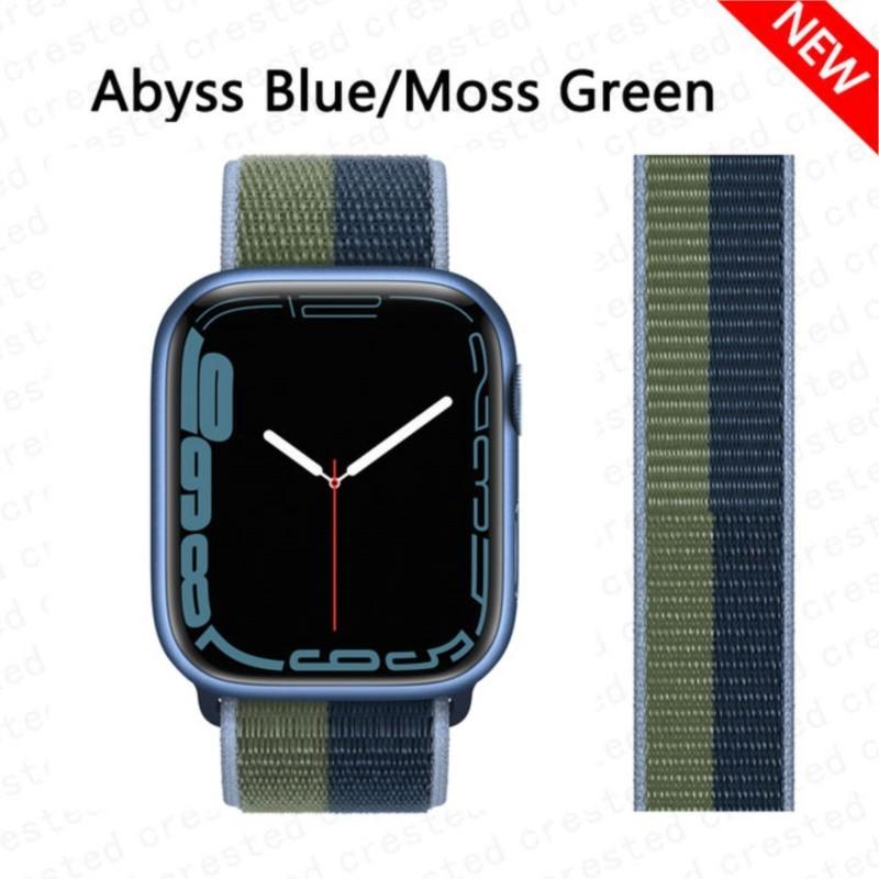 Pasek Nylonowy z Pętelką Do Pasków Apple Watch 44mm 40mm 49mm 41mm 45mm 46mm paski Bransoleta iWatch Seria 7 6 5 se 8 9 ultra 2 3 10 11
