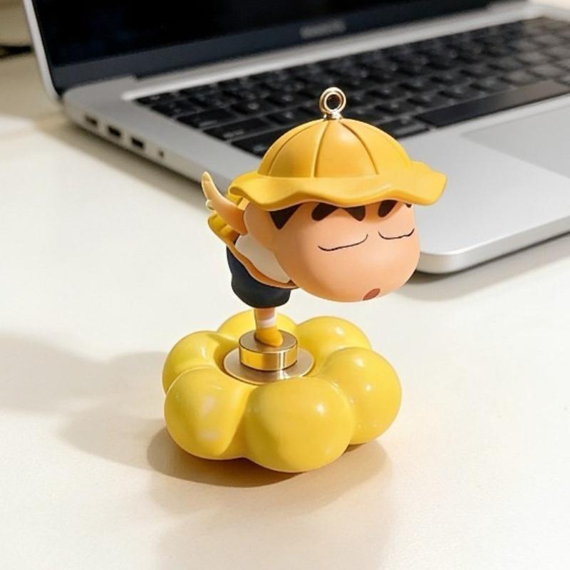 New Crayon Shin-chan Nohara Shinnosuke Creative Cartoon Desktop Decorations Personalized Animation Peripheral Car Hand Ornaments Crayon Shin-chan